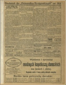 Dziennik Bydgoski, 1919, R.12, nr 213 Dodatek