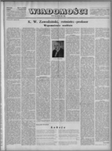 Wiadomości, R. 5, nr 23 (218), 1950
