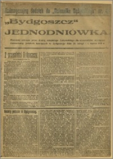 Dziennik Bydgoski, 1921, R.14, nr 48 Dodatek nadzwyczajny
