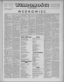 Wiadomości, R. 5, nr 50 (245), 1950