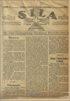 Dziennik Bydgoski, 1922, R.15, nr 2 Dodatek Siła, R.1, nr 5