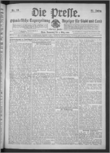 Die Presse 1909, Jg. 27, Nr. 53 Zweites Blatt