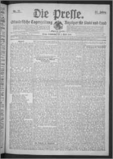 Die Presse 1909, Jg. 27, Nr. 77 Zweites Blatt, Drittes Blatt
