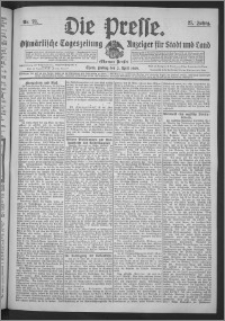 Die Presse 1909, Jg. 27, Nr. 78 Zweites Blatt, Drittes Blatt