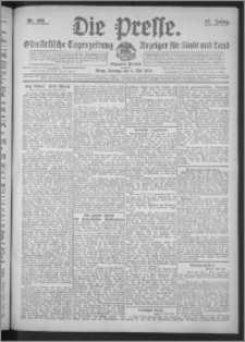 Die Presse 1909, Jg. 27, Nr. 108 Zweites Blatt, Drittes Blatt, Viertes Blatt