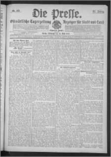 Die Presse 1909, Jg. 27, Nr. 121 Zweites Blatt