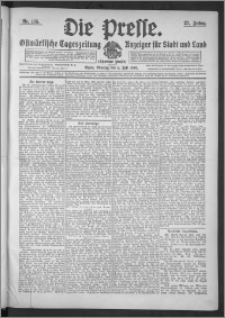 Die Presse 1909, Jg. 27, Nr. 155 Zweites Blatt