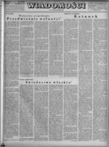 Wiadomości, R. 3, nr 16 (107), 1948