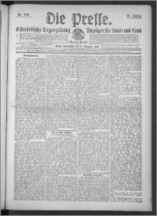 Die Presse 1909, Jg. 27, Nr. 296 Zweites Blatt, Drittes Blatt