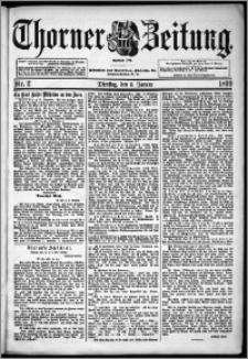 Thorner Zeitung 1899, Nr. 2
