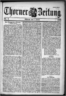 Thorner Zeitung 1899, Nr. 3 Zweites Blatt