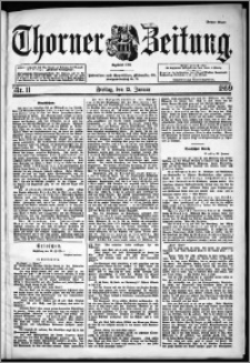 Thorner Zeitung 1899, Nr. 11 Erstes Blatt