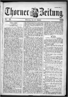 Thorner Zeitung 1899, Nr. 25 Zweites Blatt