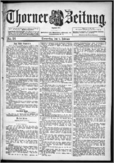 Thorner Zeitung 1899, Nr. 34