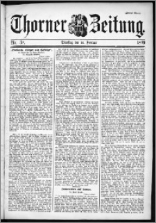 Thorner Zeitung 1899, Nr. 38 Zweites Blatt