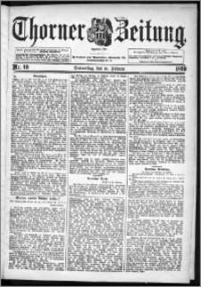 Thorner Zeitung 1899, Nr. 40