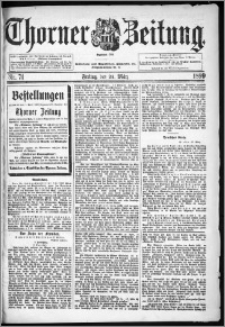 Thorner Zeitung 1899, Nr. 71