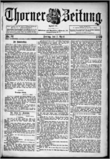 Thorner Zeitung 1899, Nr. 81