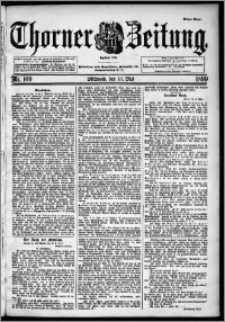 Thorner Zeitung 1899, Nr. 109 Erstes Blatt