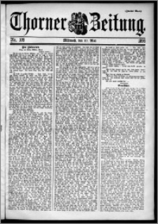 Thorner Zeitung 1899, Nr. 109 Zweites Blatt