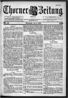 Thorner Zeitung 1899, Nr. 111 Erstes Blatt