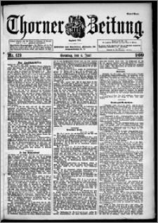 Thorner Zeitung 1899, Nr. 129 Erstes Blatt