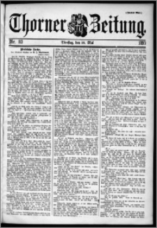 Thorner Zeitung 1899, Nr. 113 Zweites Blatt