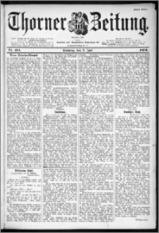 Thorner Zeitung 1899, Nr. 153 Erstes Blatt