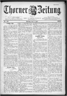 Thorner Zeitung 1899, Nr. 157 Erstes Blatt