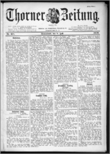 Thorner Zeitung 1899, Nr. 158 Erstes Blatt