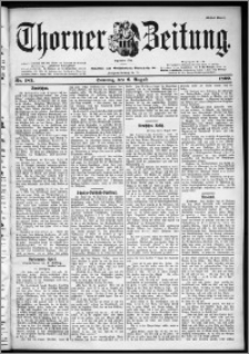 Thorner Zeitung 1899, Nr. 183 Erstes Blatt
