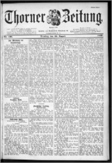Thorner Zeitung 1899, Nr. 196 Erstes Blatt