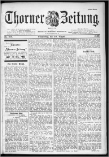 Thorner Zeitung 1899, Nr. 198 Erstes Blatt