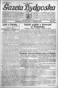Gazeta Bydgoska 1925.08.04 R.4 nr 177