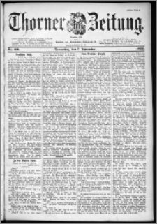 Thorner Zeitung 1899, Nr. 210 Erstes Blatt