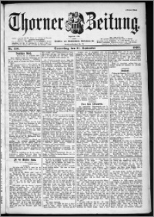 Thorner Zeitung 1899, Nr. 216 Erstes Blatt