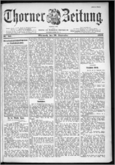 Thorner Zeitung 1899, Nr. 221 Erstes Blatt