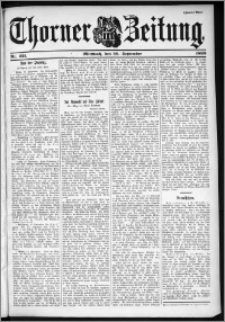 Thorner Zeitung 1899, Nr. 221 Zweites Blatt