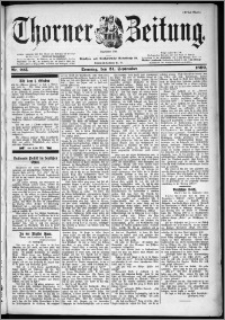 Thorner Zeitung 1899, Nr. 225 Erstes Blatt