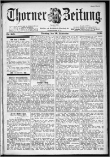 Thorner Zeitung 1899, Nr. 226 Erstes Blatt