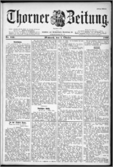 Thorner Zeitung 1899, Nr. 233 Erstes Blatt