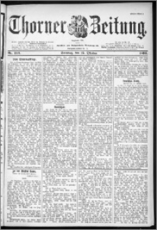 Thorner Zeitung 1899, Nr. 243 Erstes Blatt