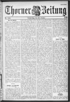 Thorner Zeitung 1899, Nr. 246 Zweites Blatt