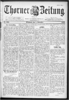 Thorner Zeitung 1899, Nr. 263 Erstes Blatt