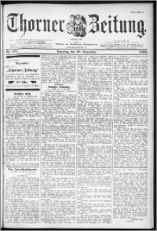 Thorner Zeitung 1899, Nr. 278 Erstes Blatt
