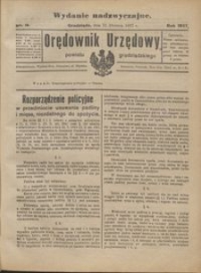 Orędownik Urzędowy Powiatu Grudziądzkiego 1927 nr 16
