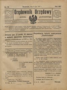 Orędownik Urzędowy Powiatu Grudziądzkiego 1927 nr 28