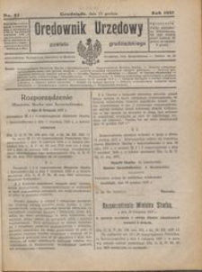 Orędownik Urzędowy Powiatu Grudziądzkiego 1927 nr 55