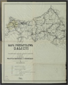 Mapa przemysłowa Galicyi