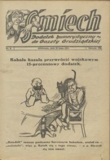 Śmiech: dodatek humorystyczny do Gazety Grudziądzkiej 1931.05.21 R. XII nr 6